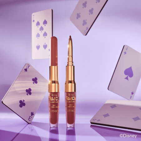 Disney Alice in Wonderland 2in1 Lip Liner & Gloss