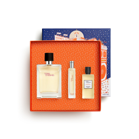 Caixa Terre d'Hermès Eau de Toilette & Shower Gel