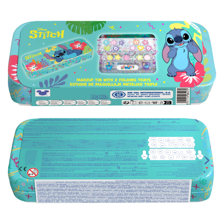 Set MetÃ¡lico de Maquillaje Triple Stitch