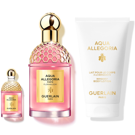 Caixa Aqua Allegoria Forte Florabloom Eau de Parfum & Body Lotion
