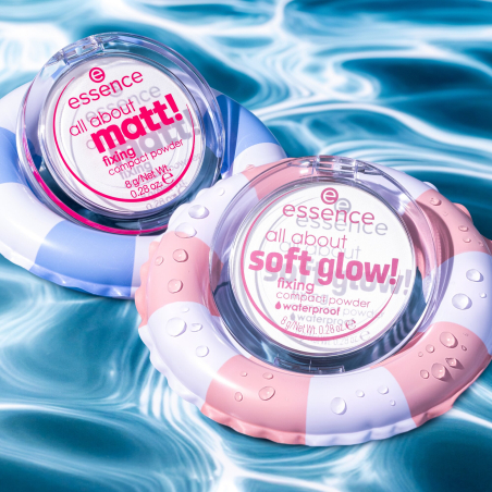 All About Soft Glow! Fixing Compact Powder Waterproof
