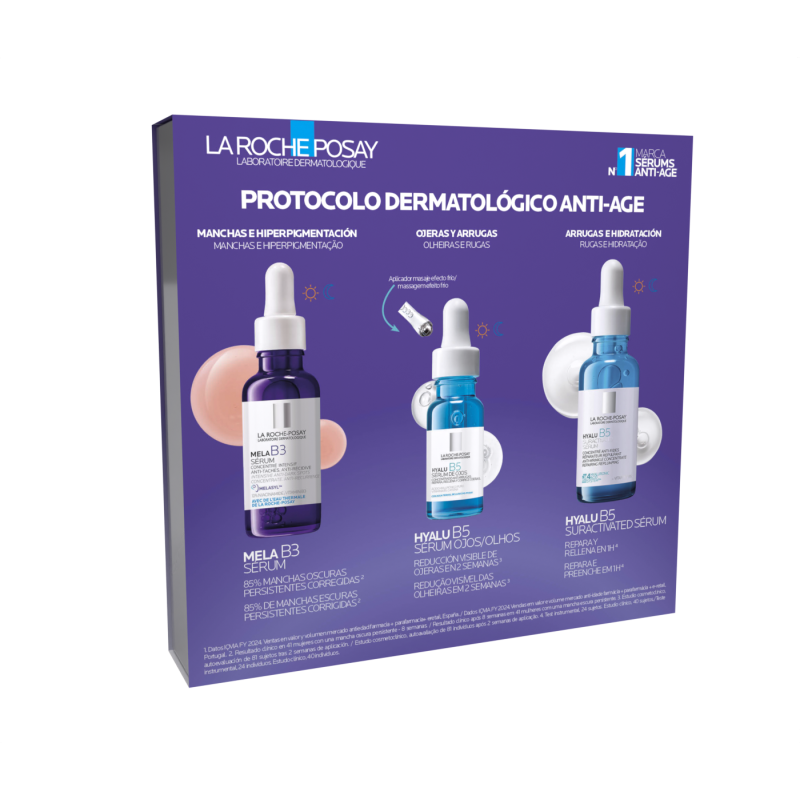 Caixa Sérum Mela B3 + Brindes de La Roche-Posay