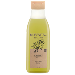 Sabonete Líquido Corporal de Oliva Mussvital Botanics