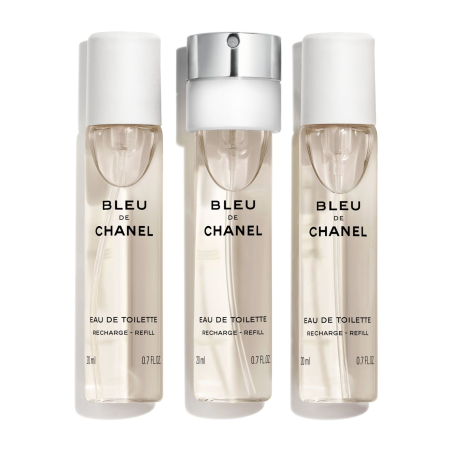 Bleu de Chanel Eau de Toilette Twist And Spray 3X20ml