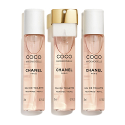 Coco Mademoiselle Eau de Toilette Twist And Spray 3X20 ml