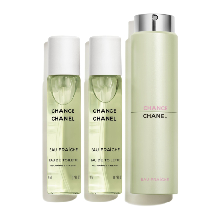 Chance Eau Fraîche Eau de Toilette Twist And Spray 3X20ml
