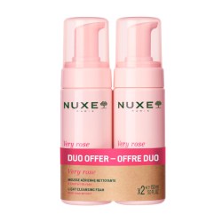 Duplo Nuxe Vey Rose Espuma de Limpeza Suave