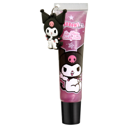 Lip Gloss with a Pink or Purple Charm