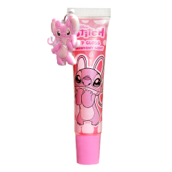 Angel Lip Gloss with Charm in Coral, Pink, Lilac, or Red