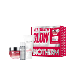 Set Let It Glow Anti Aging Blue Peptide Uplift Cream SPF 30