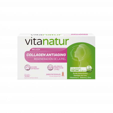 VITANATUR COLÁGENO ANTIAGING 10 VIALES