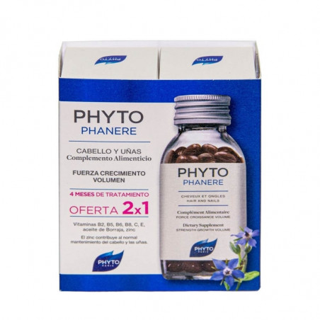 PHYTOPHANÈRE Complemento Alimenticio Pelo & Uñas 240 Cápsulas