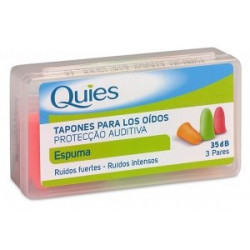 Quies Rubber Stopper Colours 6 unidades