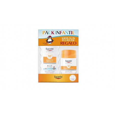 PACK SUN SPRAY KIDS SPF 50+ 200ml+ SUN FLUID KIDS 50+ 50 ML GIFT