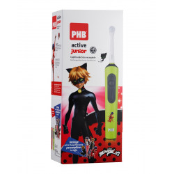 PHB ESCOVA ELÉTRICA RECARREGÁVEL ATIVE JUNIOR GREEN LADYBUG