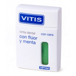 FITA DENTÁRIA VITIS COM CERA DE FLÚOR E HORTELÃ