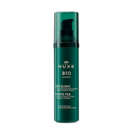 NUXE BIO TRATAMENTO HIDRATANTE TOM MÉDIO CHÁ BRANCO 50ML