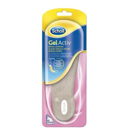 SCHOLL GEL ACTIV BOTAS DE PALMILHA FEMININA E BOTINS